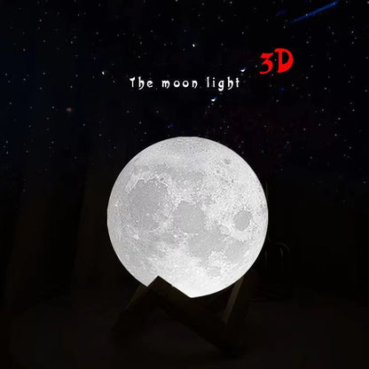 3D Printing Moon Night Table Lamp – A Luminous Piece of the Moon for Your Night