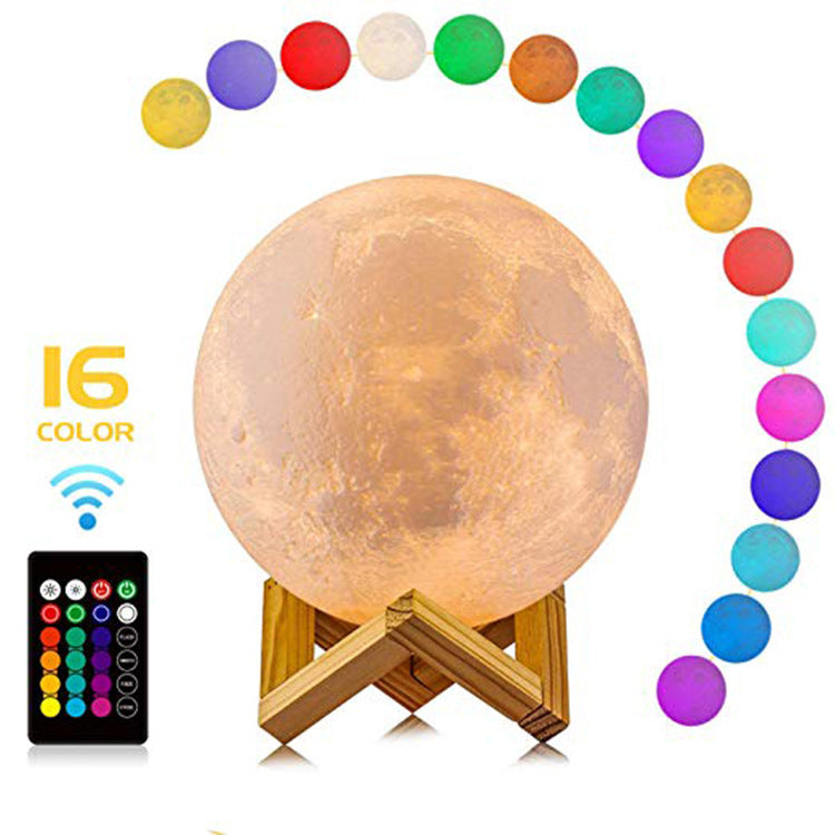 3D Printing Moon Night Table Lamp – A Luminous Piece of the Moon for Your Night