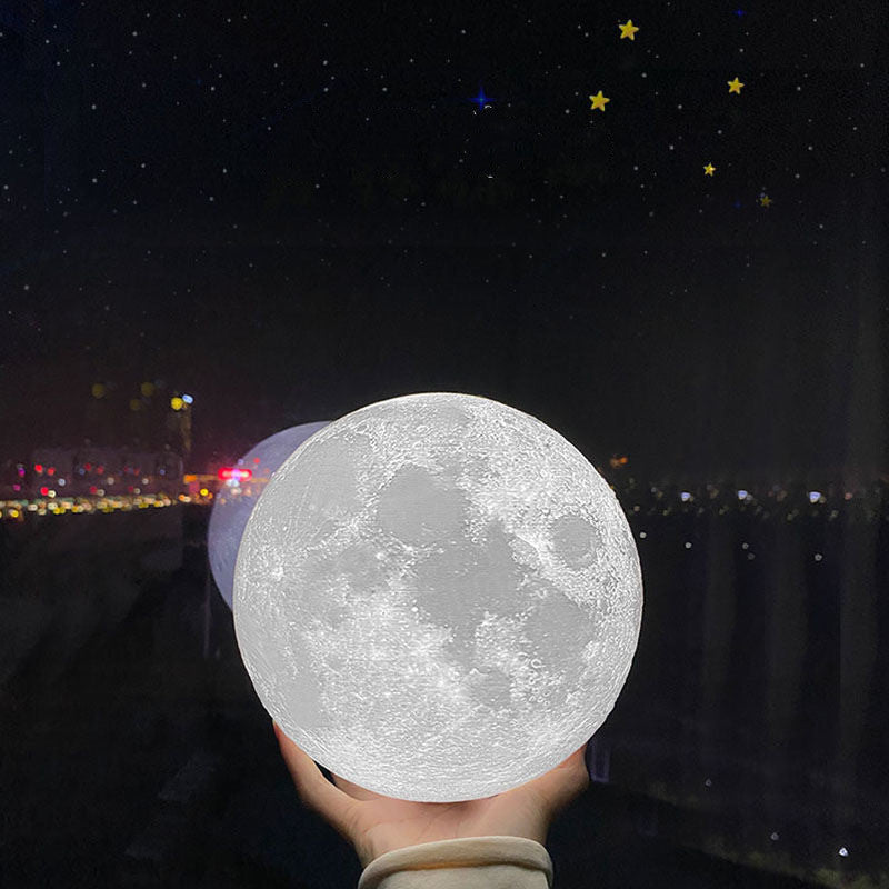 3D Printing Moon Night Table Lamp – A Luminous Piece of the Moon for Your Night