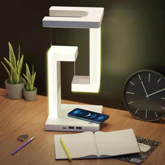 Creative Wireless Charging Suspension Lamp – Illuminate & Power Up in Style